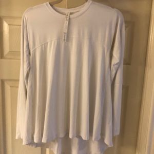 Lululemon long sleeve white top
